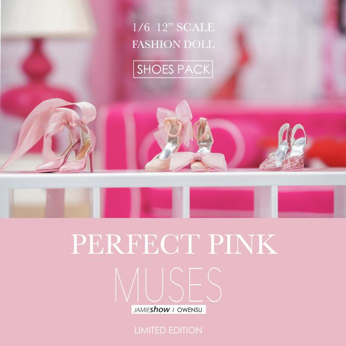JAMIEshow - Muses - Enchanted - Perfect Pink Shoe Pack - Chaussure